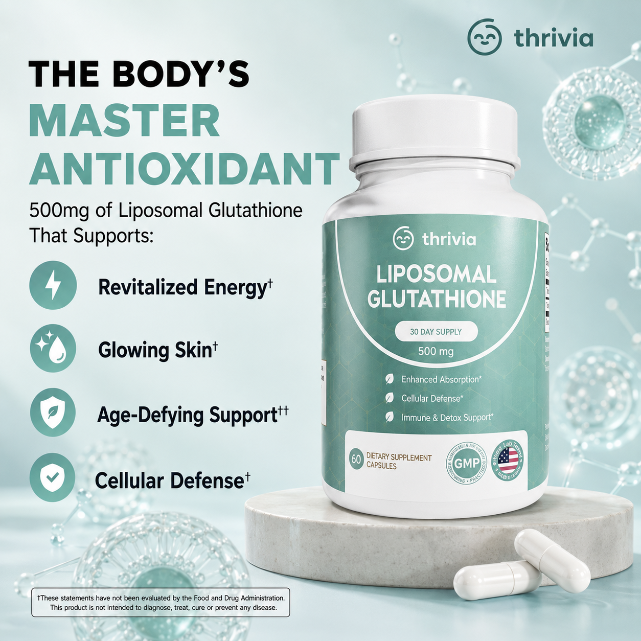 Liposomal Glutathione - 500mg