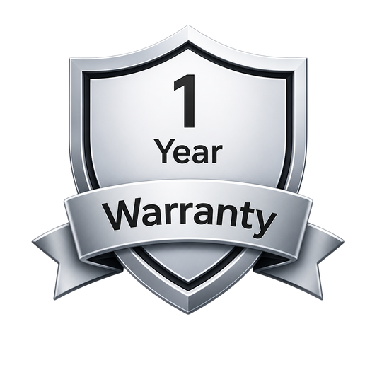 1-Year Warranty